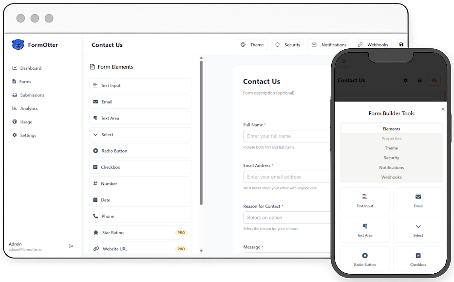 Mobile Responsive Screenshot